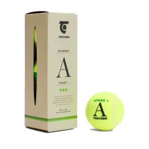 Tretorn Academy Green Junior Tennis Balls x 3 (NEW) 473624