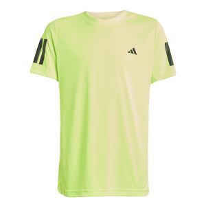 adidas Club 3-Stripes Boys Tennis Tee