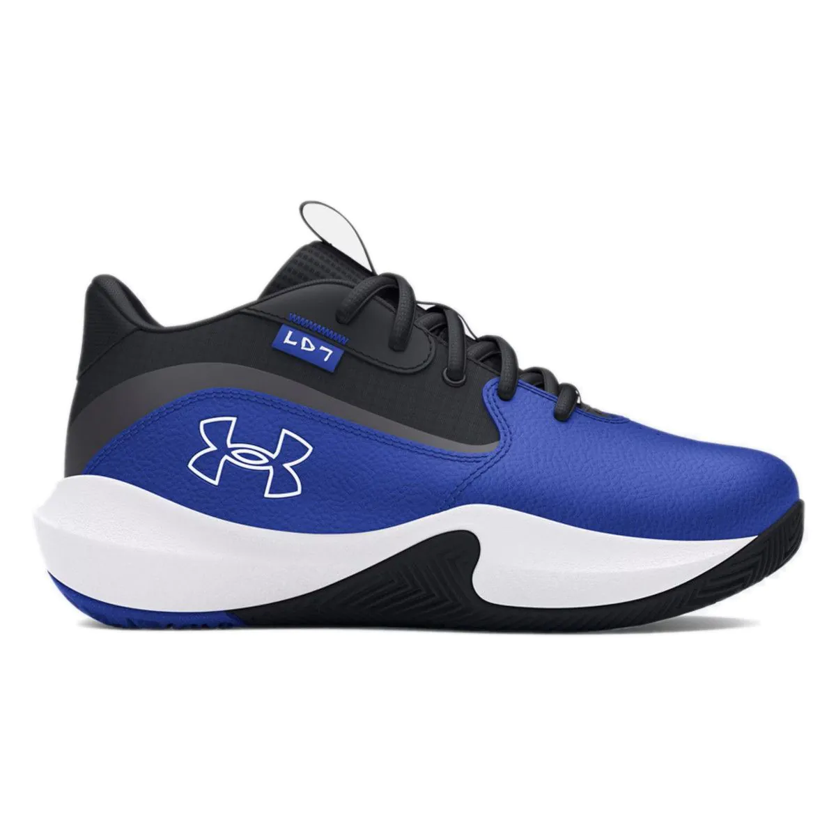 Under Armour Pre School Lockdown 7 Junior Basketball Shoes 3