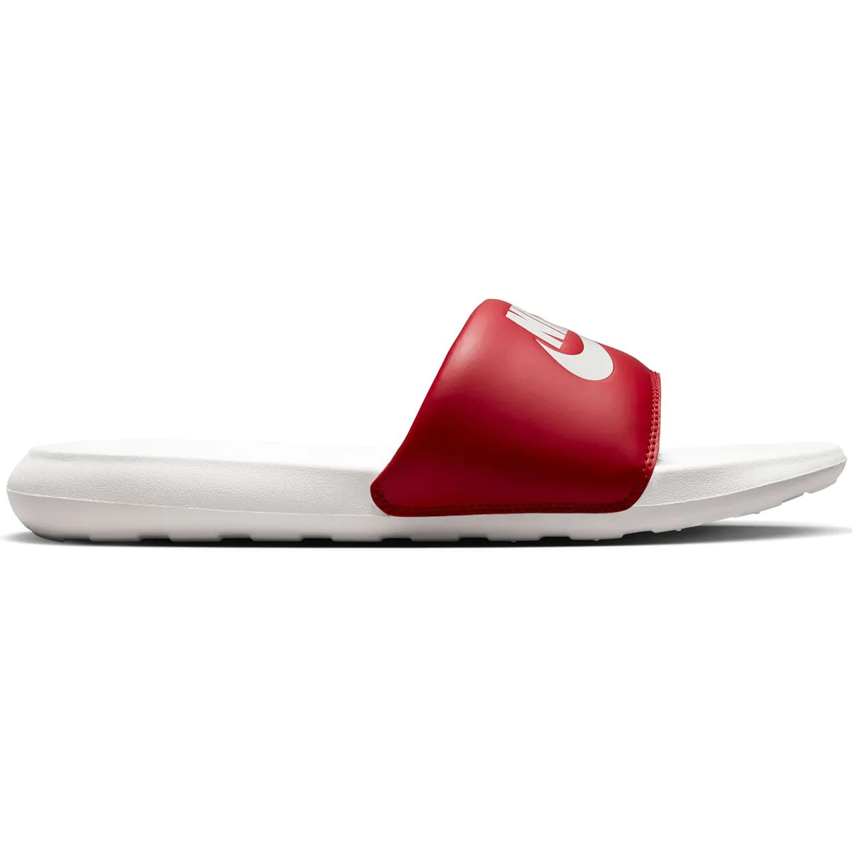 Red nike slides for men outlet