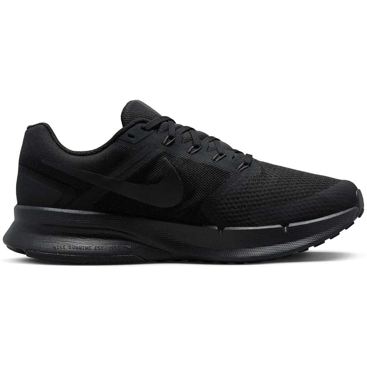 Nike run swift black running shoes shop