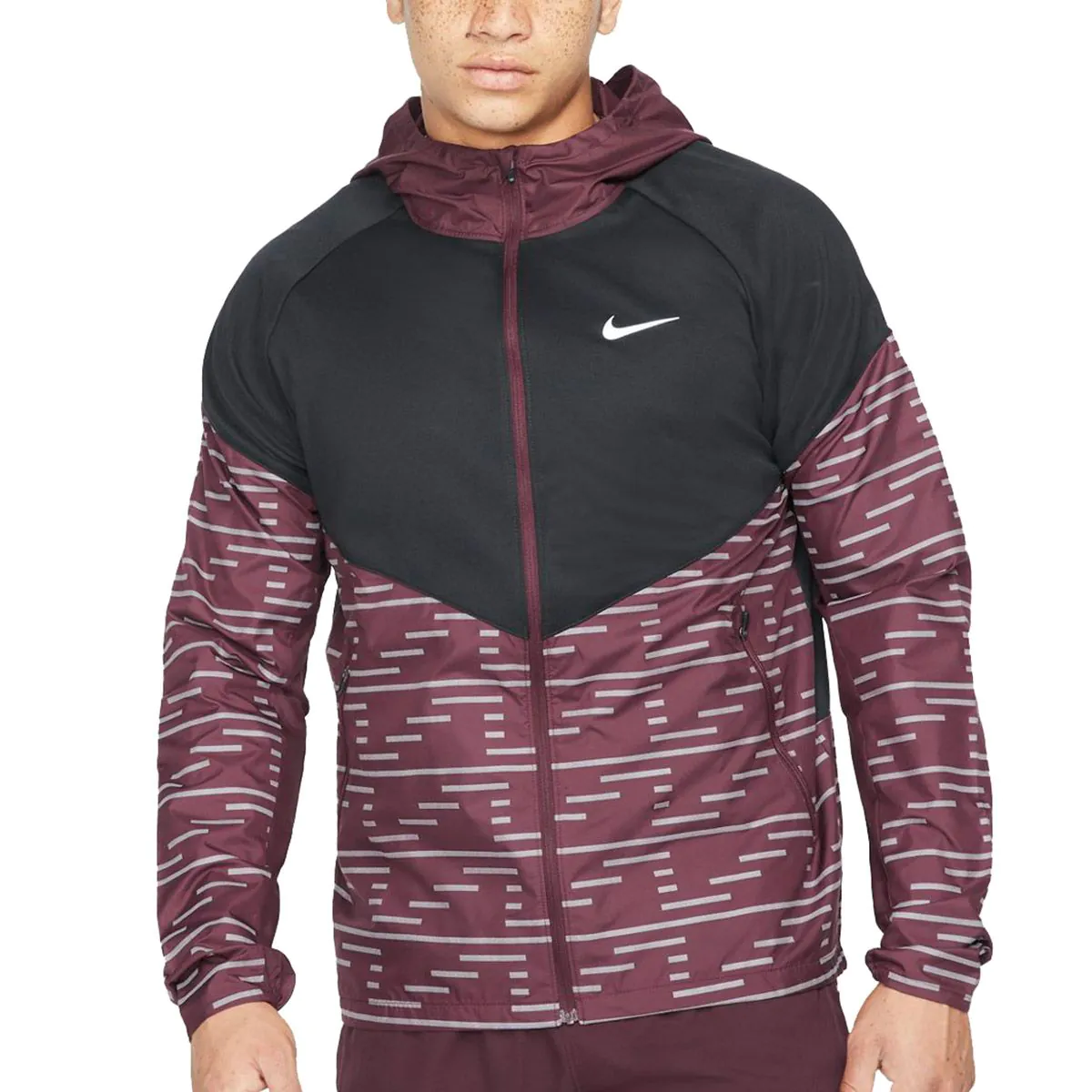 Nike thermal running jacket discount