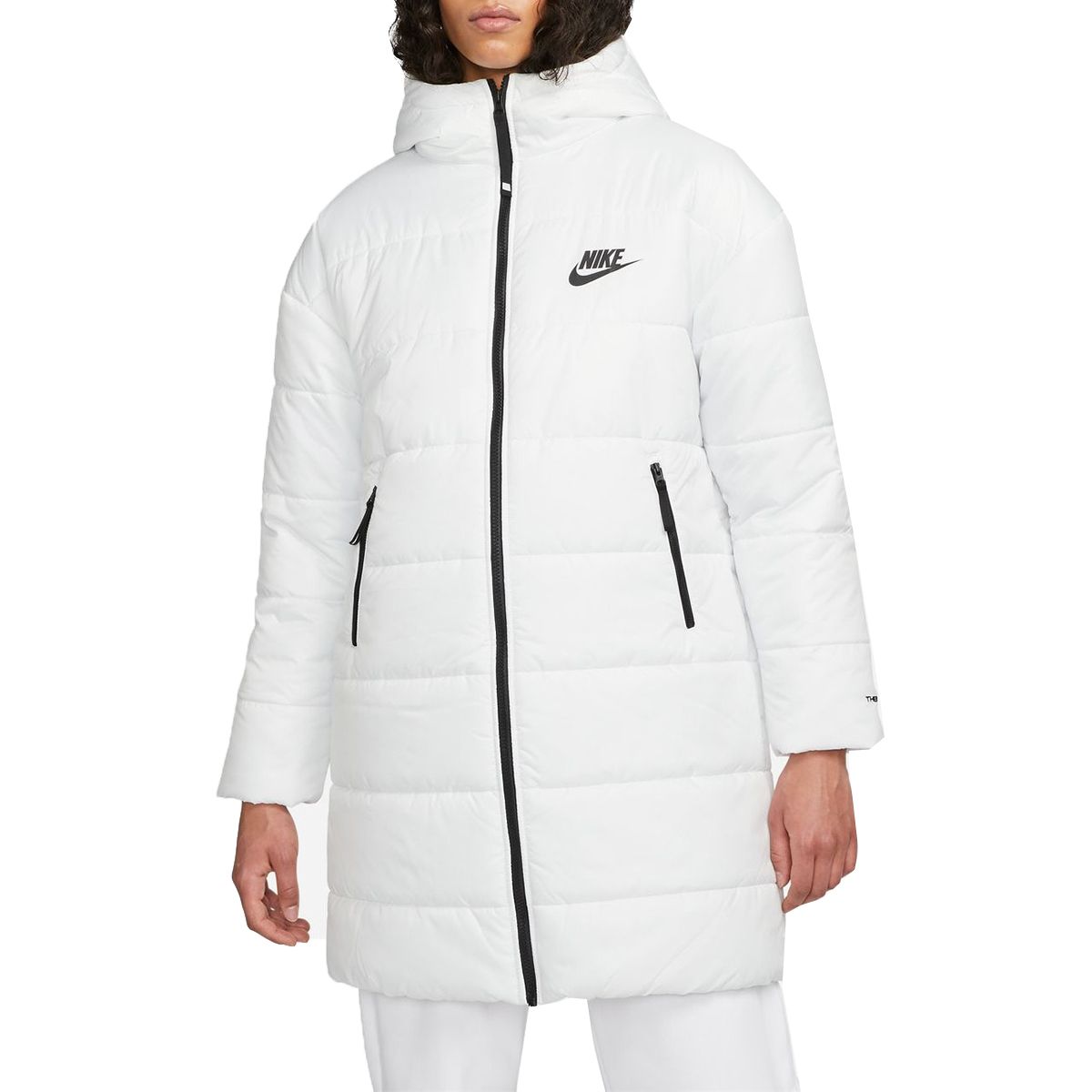 Nike womens synthetic fill hooded jacket top