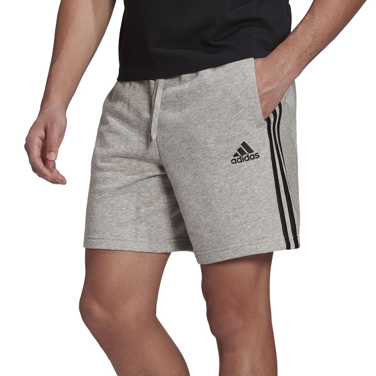 adidas Essentials French Terry 3 Stripes Men s Shorts GK9599