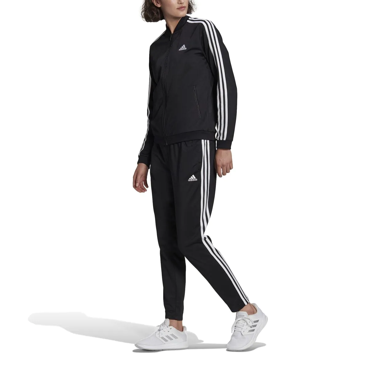 adidas Essentials 3 Stripes Women s Tracksuit GM5534