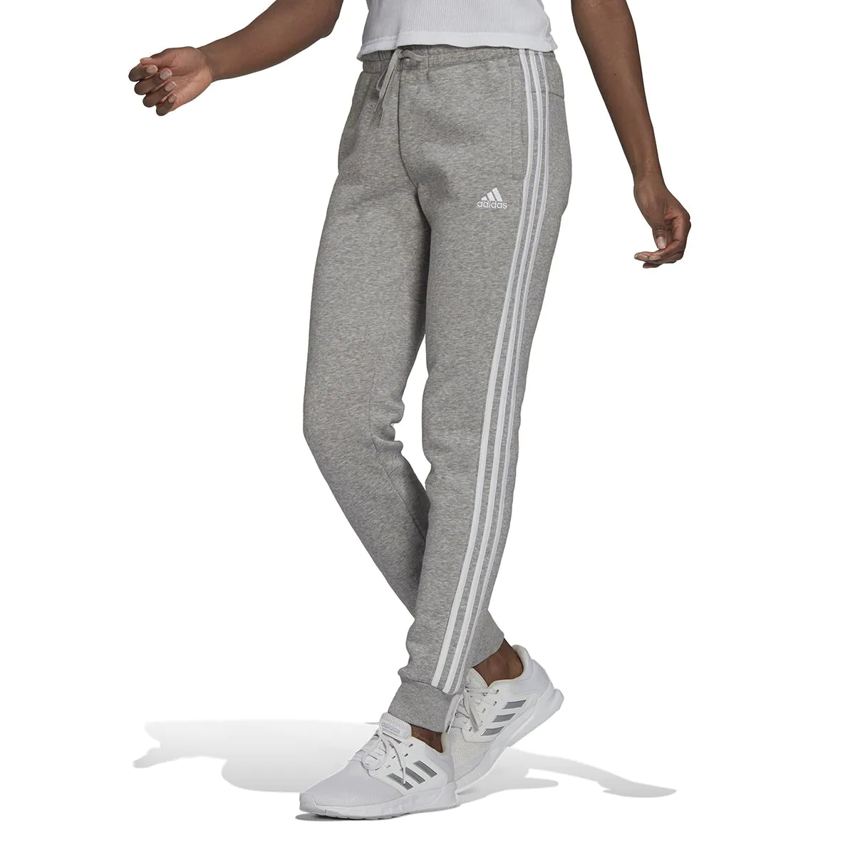 Adidas slim fleece pant new arrivals