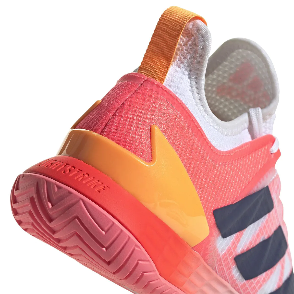 Women's adizero ubersonic 3 tennis shoes linen and flash orange on sale