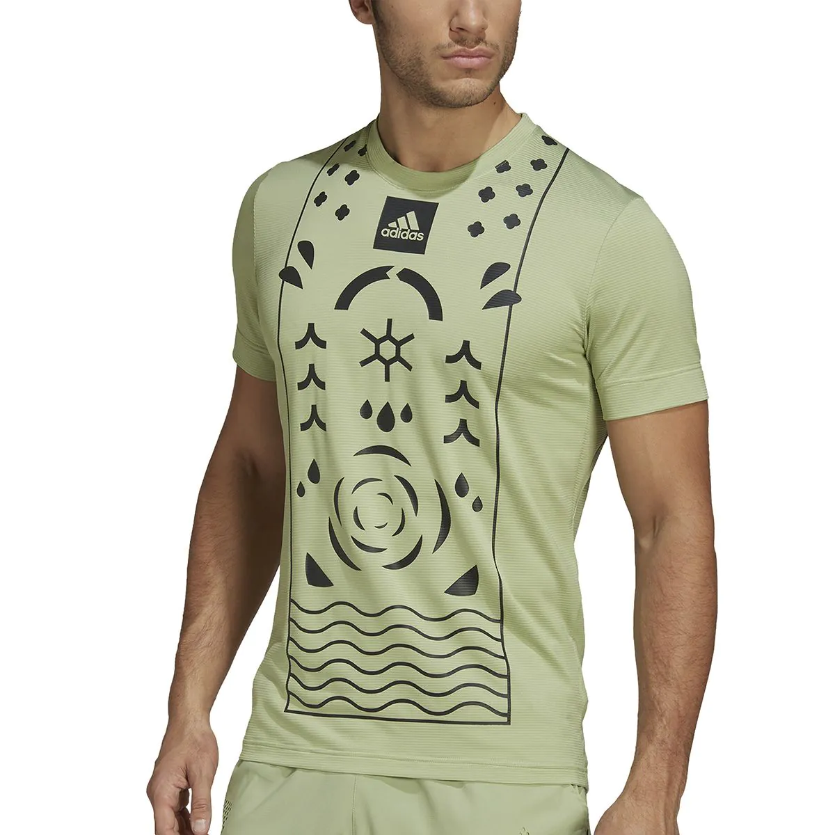 adidas Paris Heat.RDY Freelift Men s Tennis T Shirt HA2553