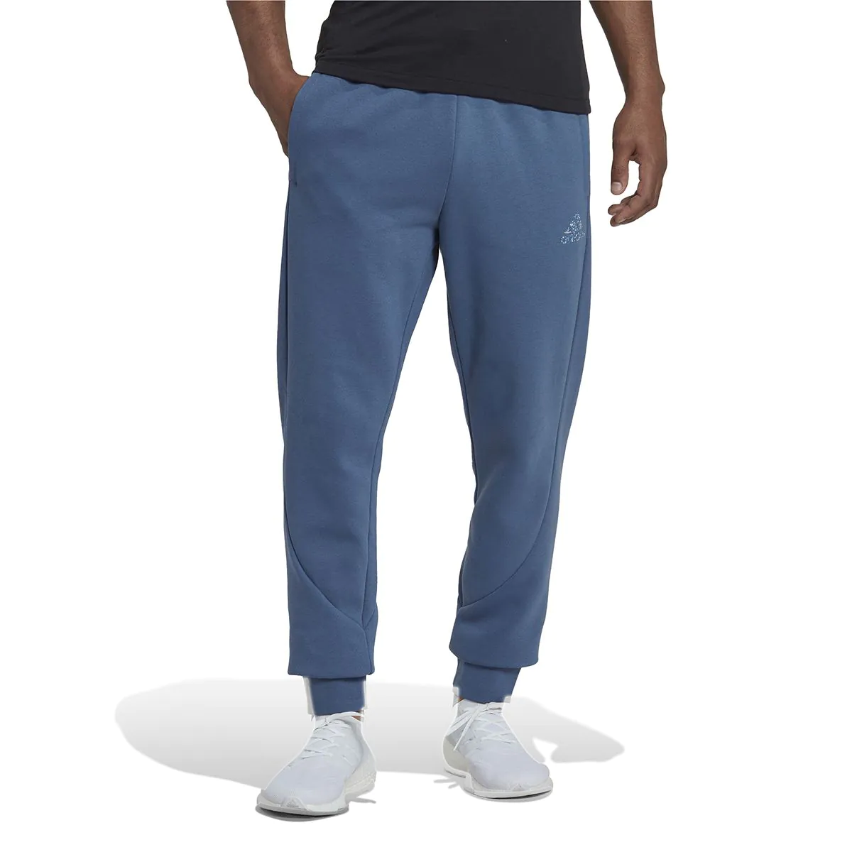 adidas Stadium Fleece Badge Of Sport Cuffed Men s Joggers HP