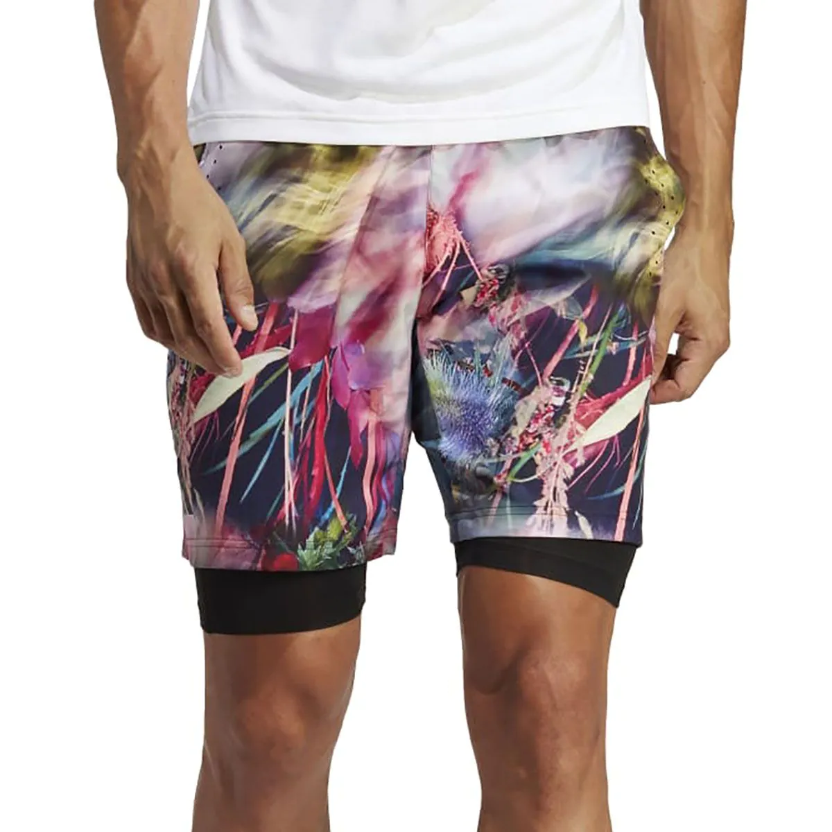 adidas Melbourne Ergo Graphic Men s Tennis Shorts HT7212