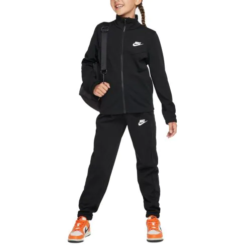 Girls black nike tracksuit hot sale