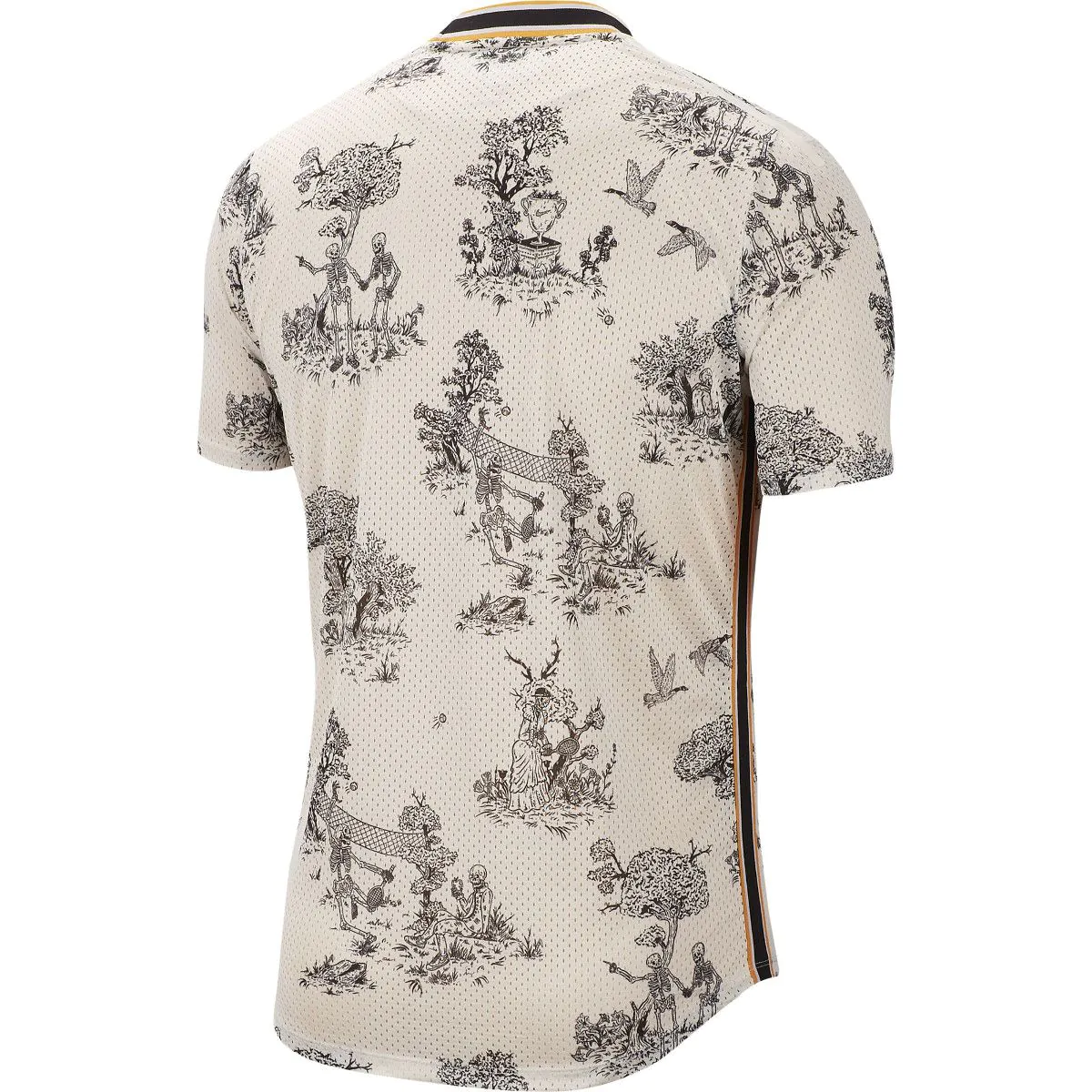 Nike skeleton tennis shirt hotsell