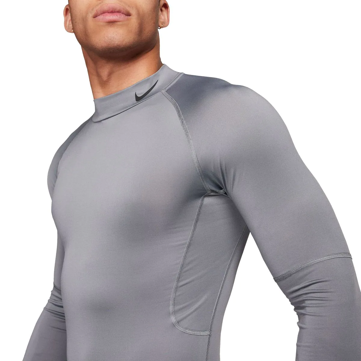 Dri fit long sleeve mock turtleneck 2025