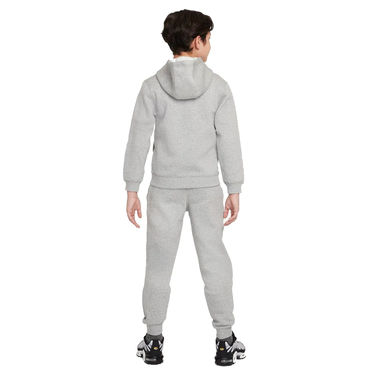 Nike club grey tracksuit on sale