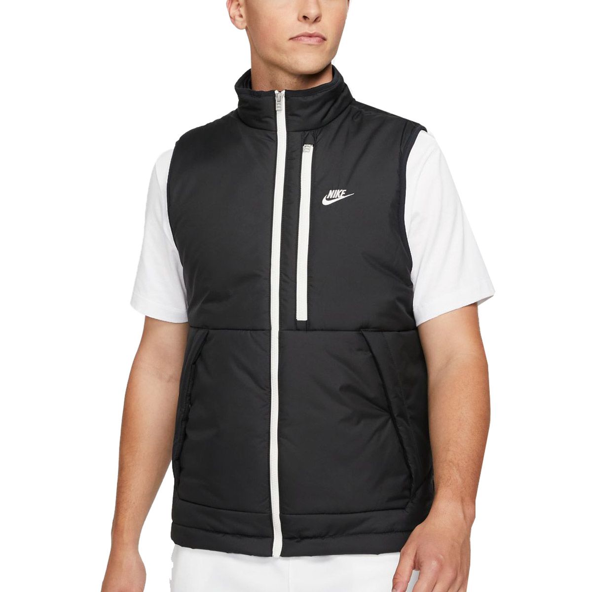 Mens black nike vest cheap