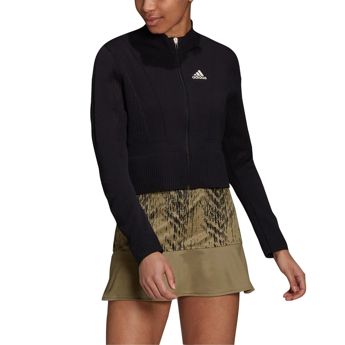 adidas Tennis Primeblue Primeknit Women s Jacket GQ9389