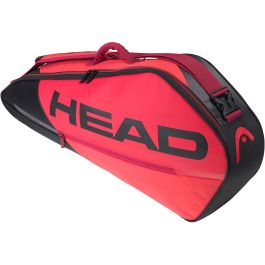 Authorized Dealer Reg $60 HEAD ELITE PRO 3 Pack Tennis Bag Grey/Orange 