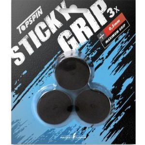 Topspin Sticky Tennis Overgrips - 0.50mm x 3 TOSGO3B