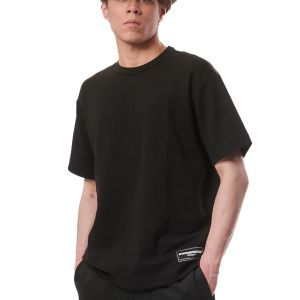 Body Action Oversized Lifestyle Men's T-Shirt 053421-01-Black