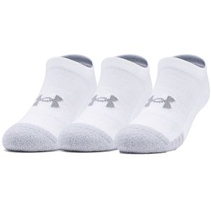 Under Armour HeatGear No Show Youth Sport Socks x 3