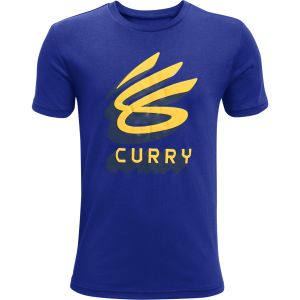 Under Armour Curry Logo Boys' T-Shirt  1361764-400