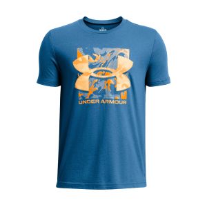Under Armour Box Logo Camo Boys' T-Shirt 1377317-406