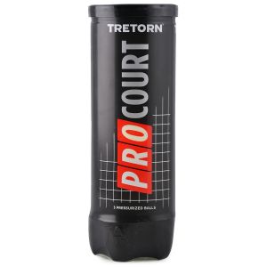 Tretorn Pro Court Tennis Balls x 3 474384-070