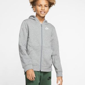 Nike Sportswear Big Kid's Full-Zip Hoodie BV3699-091