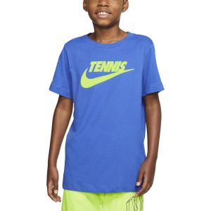 NikeCourt Dri-FIT Boy's Graphic Tennis T-Shirt CJ7758-480