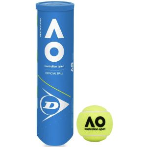 Dunlop Australian Official Tennis Balls x 4 601355
