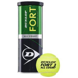 Dunlop Fort Tournament All-Court Tennis Balls x 3 601315