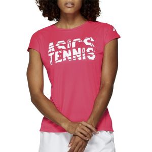 Asics Practice Graphic SS Women's Tennis Top