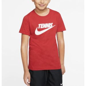 NikeCourt Dri-FIT Boy's Graphic Tennis T-Shirt CJ7758-687