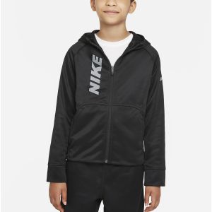 Nike Therma-FIT Big Kids' Graphic Full-Zip Training Hoodie DD8534-010