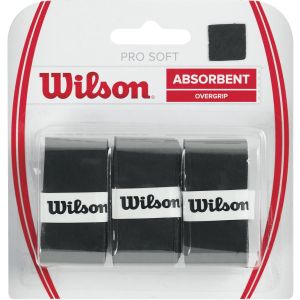 Wilson Pro Soft Overgrips-Black WRZ4040BK