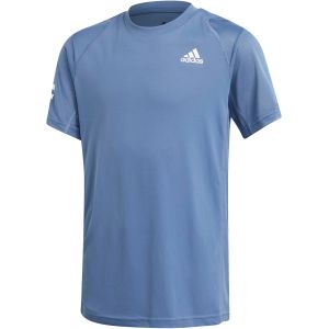 adidas Club 3-Stripe Boys' Tennis T-Shirt