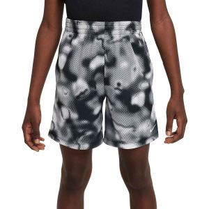 Nike Dri-FIT Multi+ Big Kids Printed Training Shorts DX5353-010