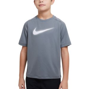 Nike Dri-FIT Multi+ Big Kids Graphic Training Top DX5386-084