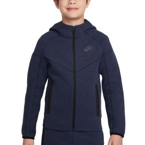 Nike Sportswear Tech Fleece Kids Boys Full-Zip Hoodie FD3285-473