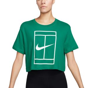 Nike Heritage Dri-FIT Short-Sleeve Women's Cropped Top FQ6611-365