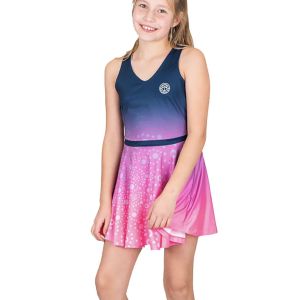 Bidi Badu Colortwist Girl's Tennis Dress G1300001-PKDBL