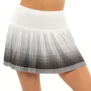 Lucky In Love Long Black Ombre Pleated Women's Tennis Skirt CB334-H43001