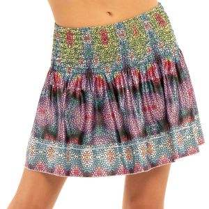 Lucky In Love Long Prisma Smocked Women's Skirt