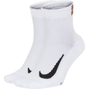 NikeCourt Multiplier Max Tennis Ankle Socks (2 Pairs) CU1309-100