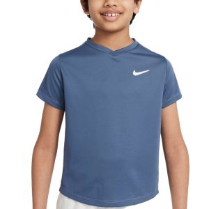 NikeCourt Dri-FIT Victory Big Kids' Short-Sleeve Tennis Top CV7565-493