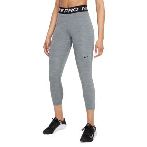 Nike Pro 365 Women's Mid-Rise Cropped Mesh Panel Leggings CZ9803-084