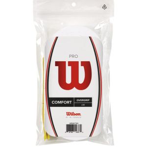 Wilson Pro Overgrips x 30 WRZ4017WH