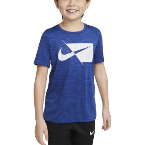 Nike Big Kids' Short-Sleeve Training Top DA0282-492