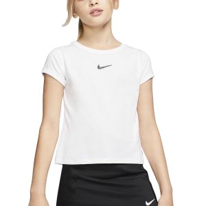 NikeCourt Dri-FIT Girl's Tennis Top CQ5386-100