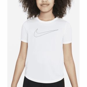 Nike Dri-FIT One Big Kids' (Girls') Short-Sleeve Training Top